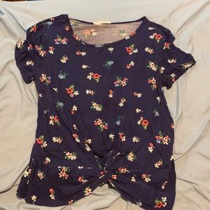 Gently used floral tee
